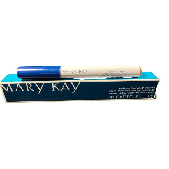 NIB Mary Kay‎ Weekender Lip Pencil Sharpener Pink Sand Full Size 041009 - Picture 2 of 10